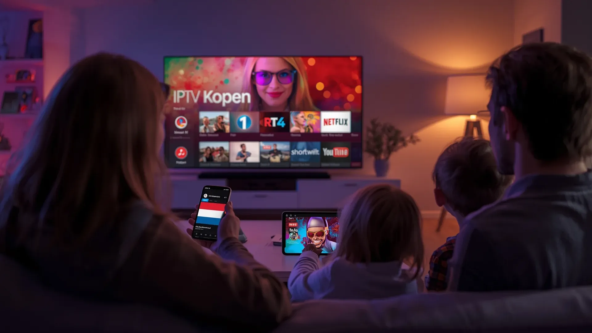 IPTV Strong - Best Premium IPTV USA Streaming Service Background